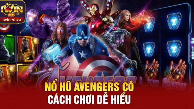 Hướng dẫn cách chơi game slot Avengers thắng lớn tại Iwin